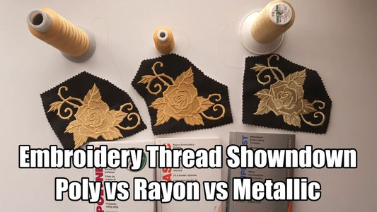 best thread for machine embroidery