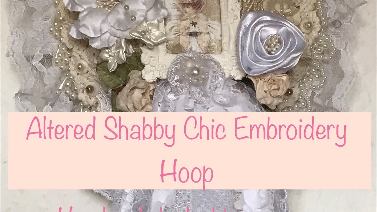 black embroidery hoop