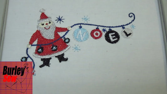 santa machine embroidery designs