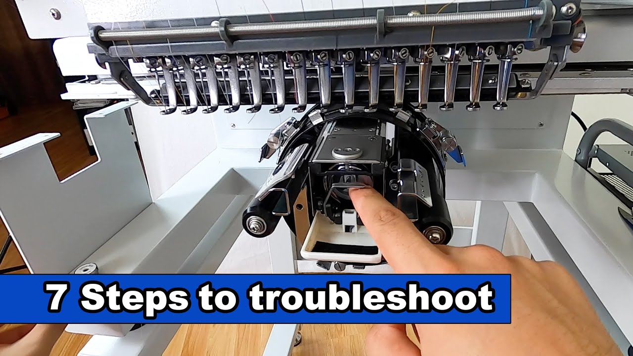 embroidery machine technician