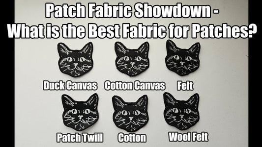 making patches with embroidery machine