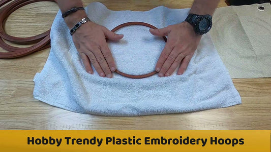 plastic embroidery hoops