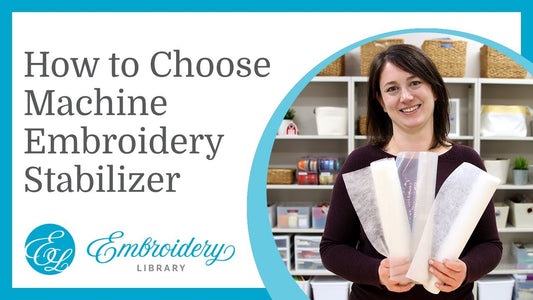 stabilizer chart for machine embroidery