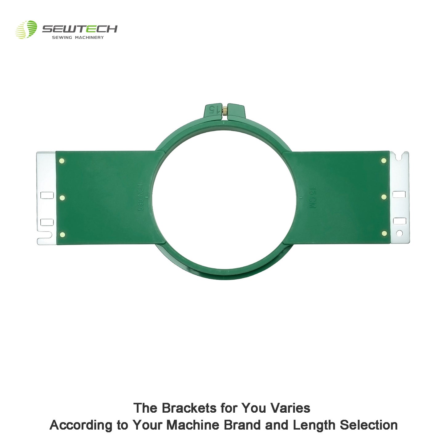 MaggieFrame Tubular Embroidery Hoop 150mm | 5.9" Round for Melco