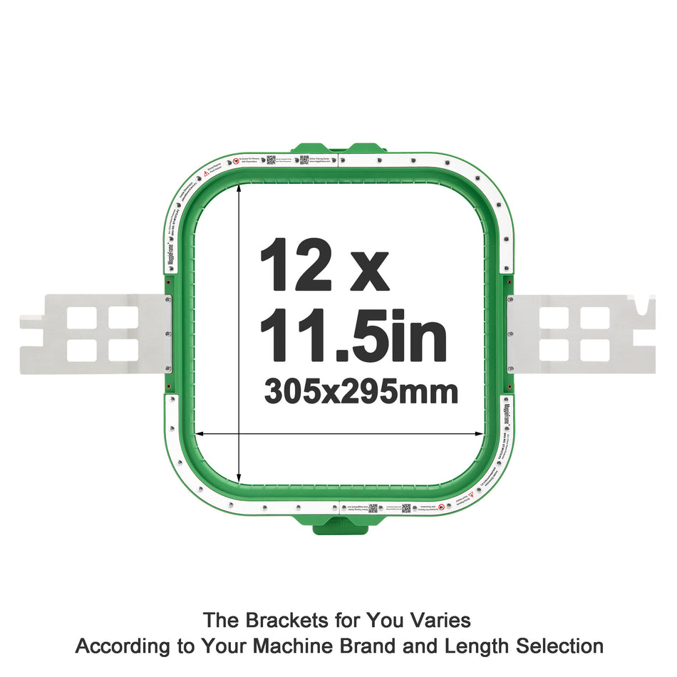 MaggieFrame Magnetic Hoop 305x295mm | 12"x 11.5" for Barudan EFP