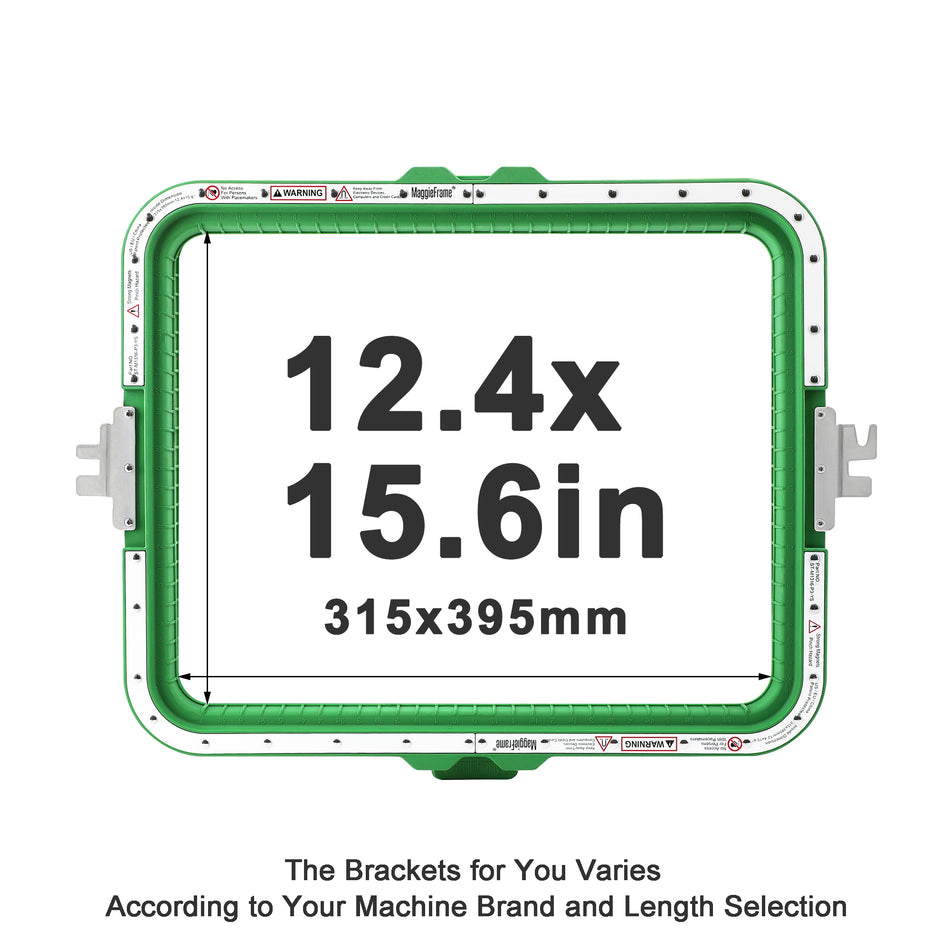MaggieFrame Magnetic Hoop 315x395mm | 12.4"x15.6" for Barudan EFP