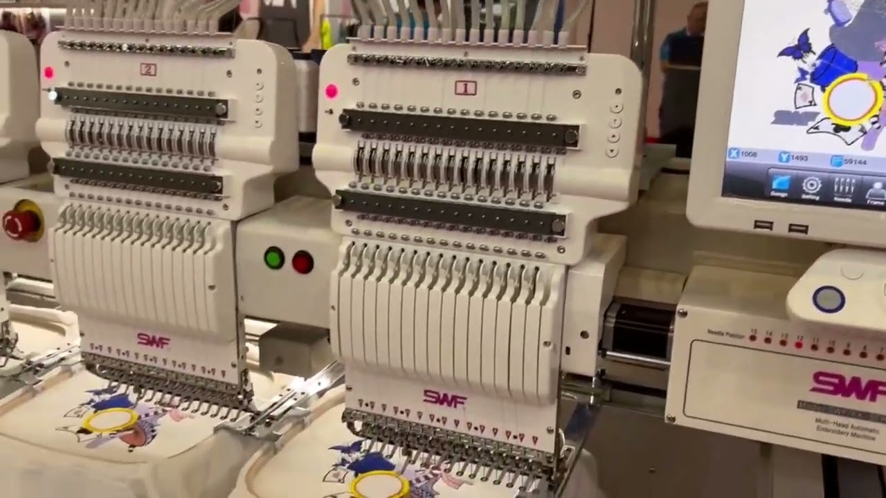 SWF 4-Head Embroidery Machines: 2025 Buyer's Guide to Specs, ROI & Efficiency
