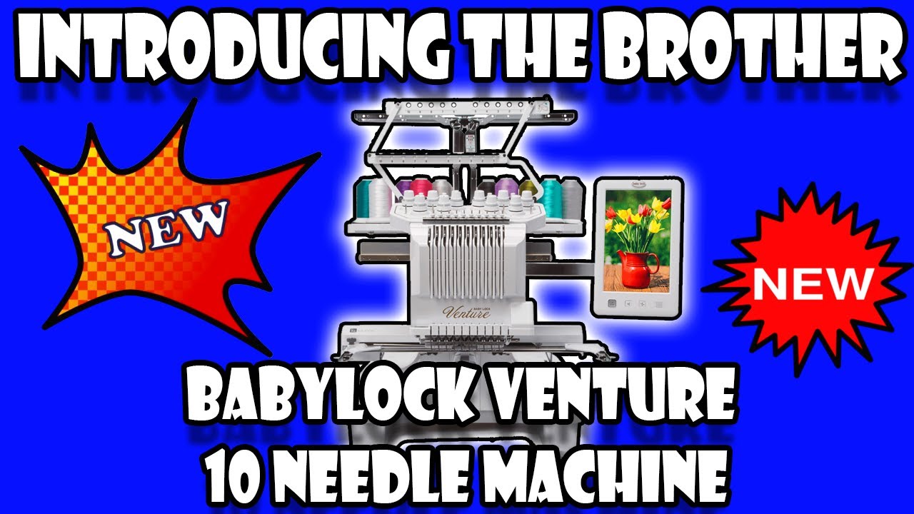 venture embroidery machine