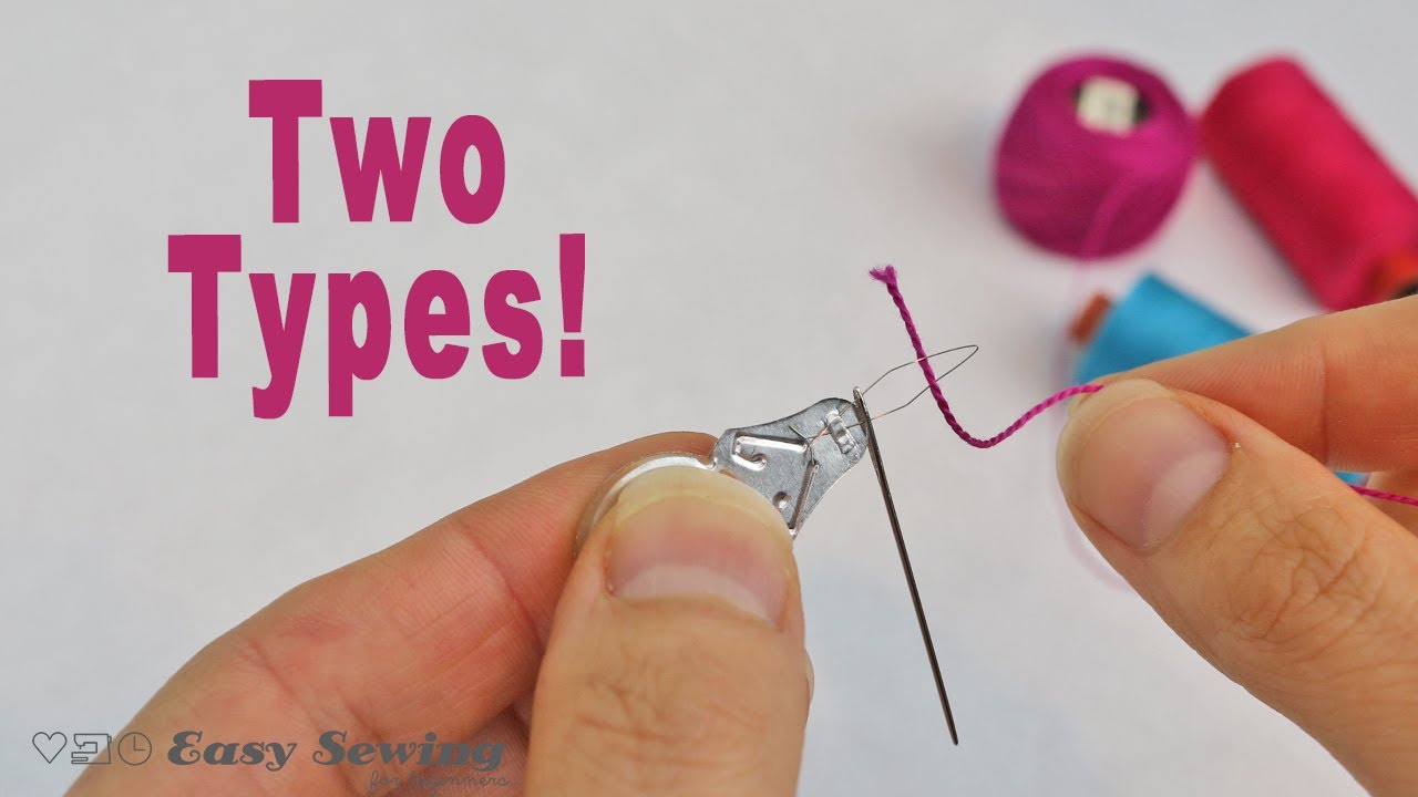 how to use needle threader