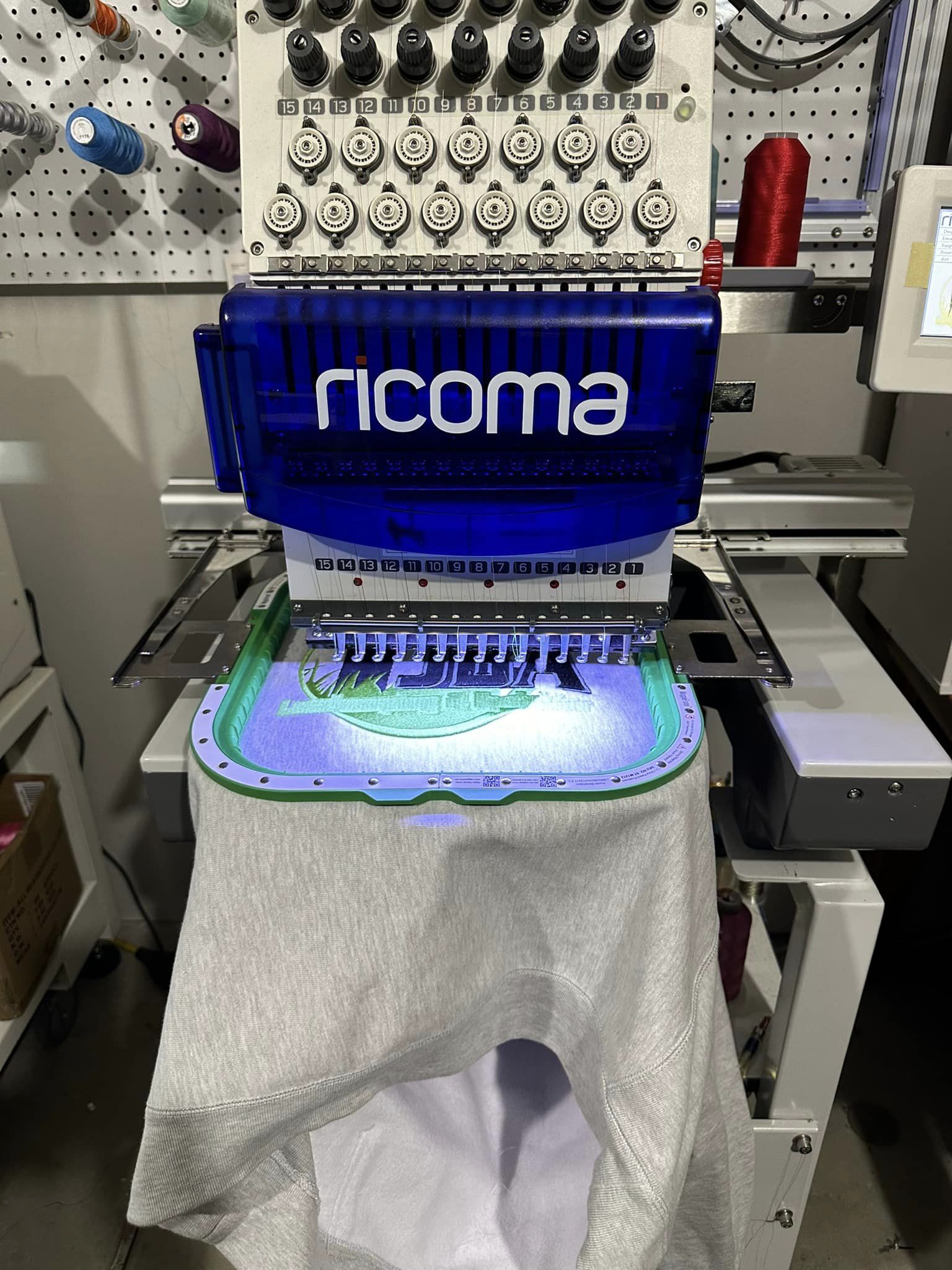 embroidery table