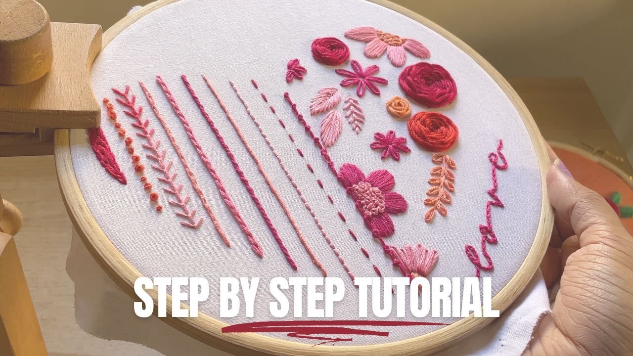 Enbroidery Essentials: Master Stitches, Patterns and Modern Techniques