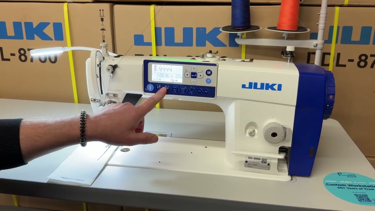 Juki Industrial Embroidery Machines: Features, Models, and Buying Guide