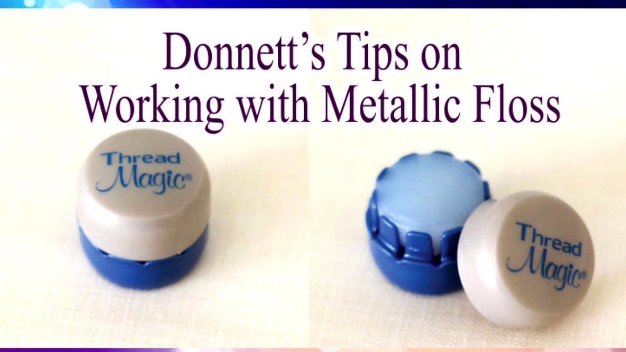 Metallic Thread Embroidery: Breakage Fixes and Shine – HoopTalent