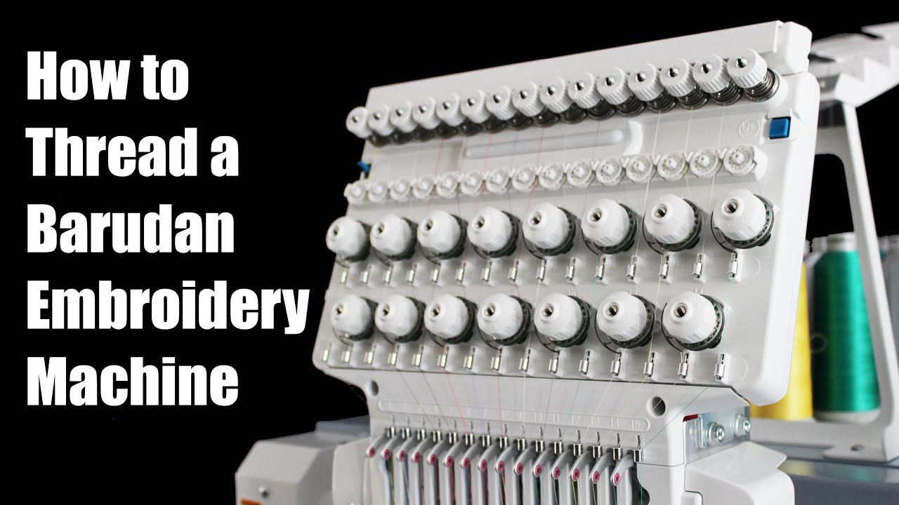 barudan embroidery machine manual