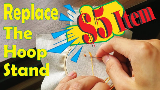 what to use instead of embroidery hoop