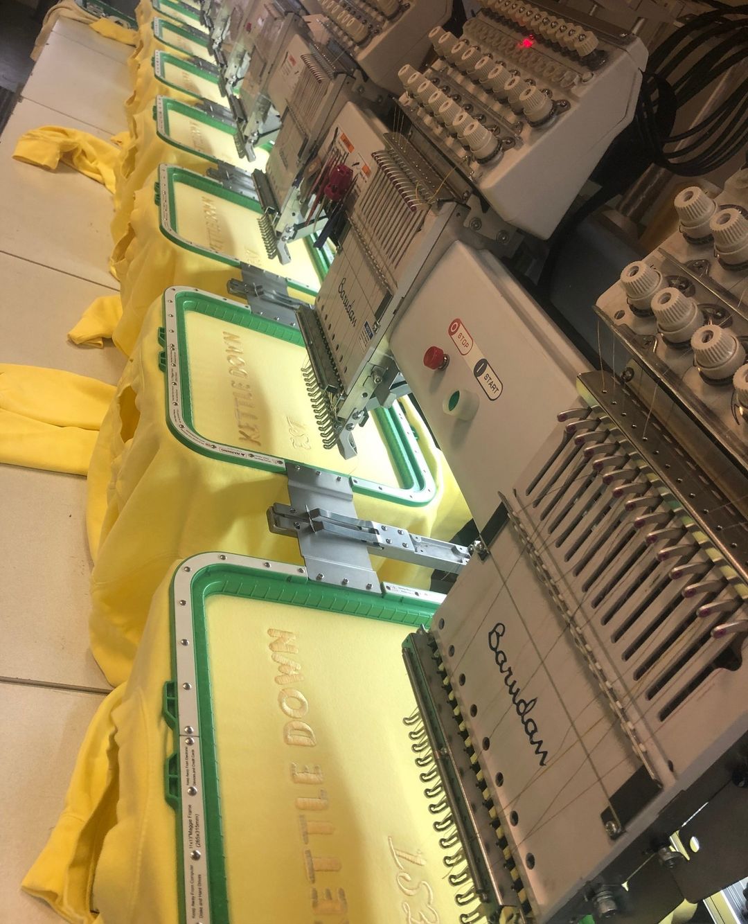 embroidery machine hoop