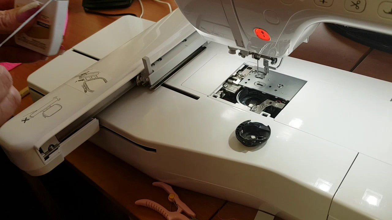 how to oil embroidery machine