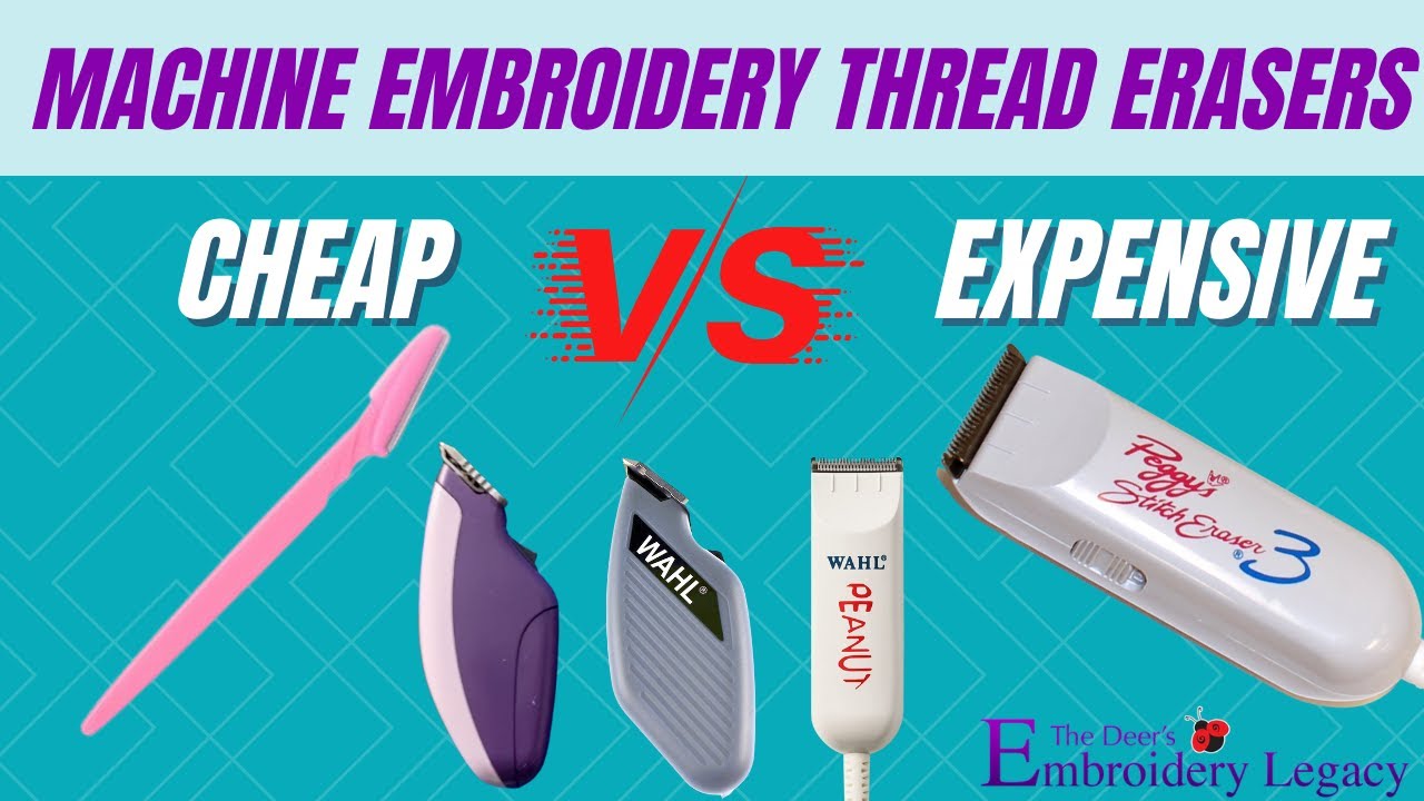 how to take off embroidery