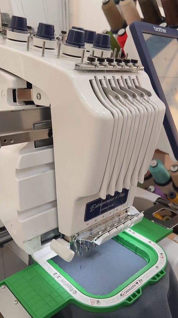 framing an embroidery