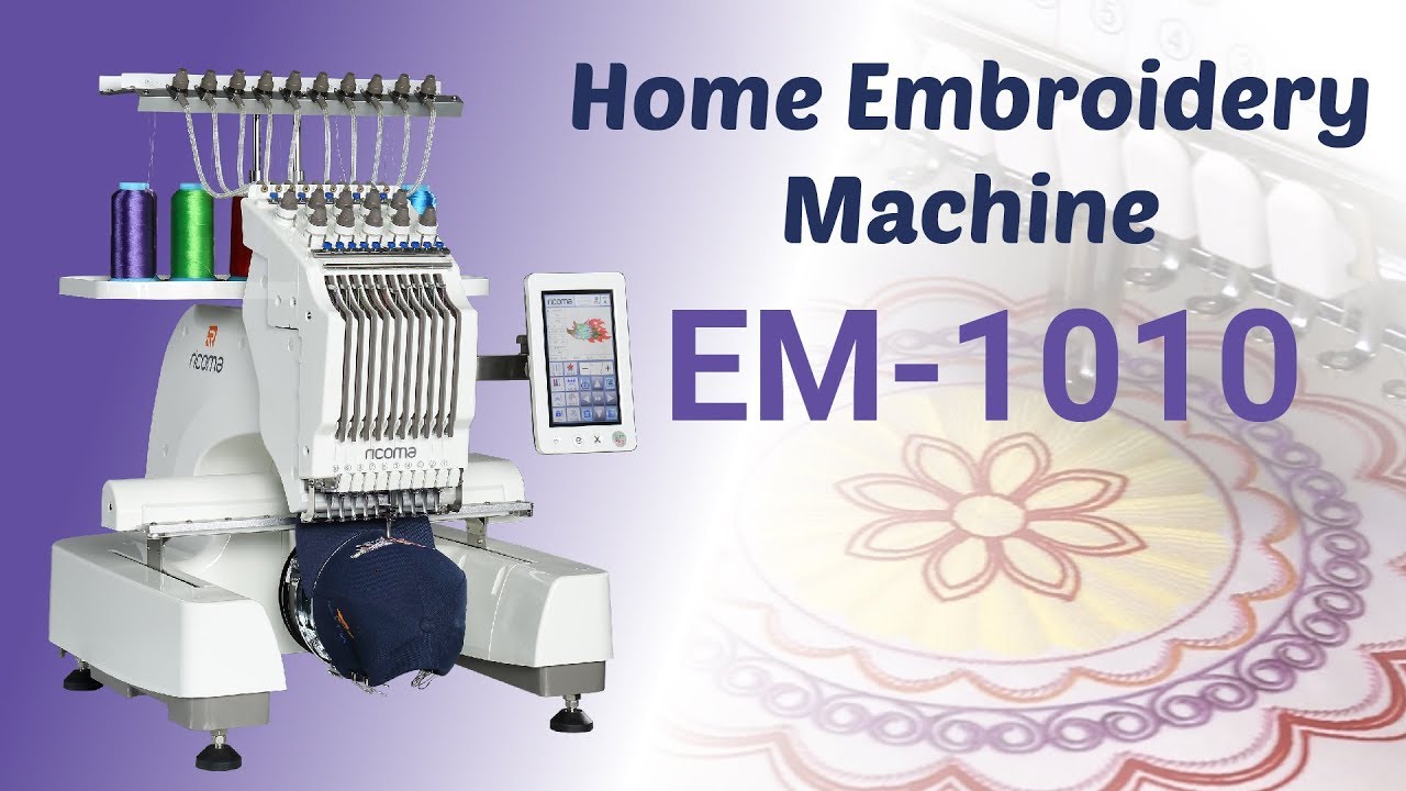 Ricoma EM 1010 Embroidery Machine: Complete 2025 Guide for Setup, Optimization & Business Growth