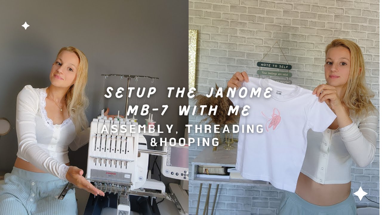 janome mb7 embroidery machine