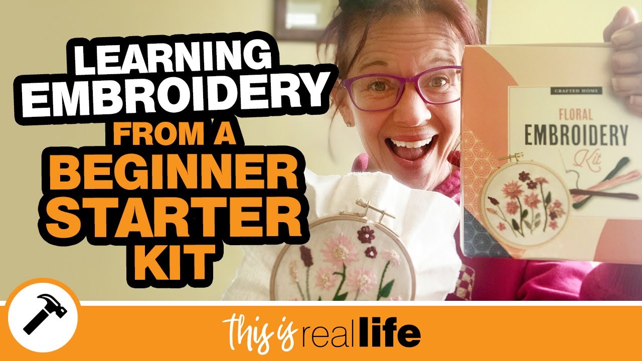 embroidery kit for beginners