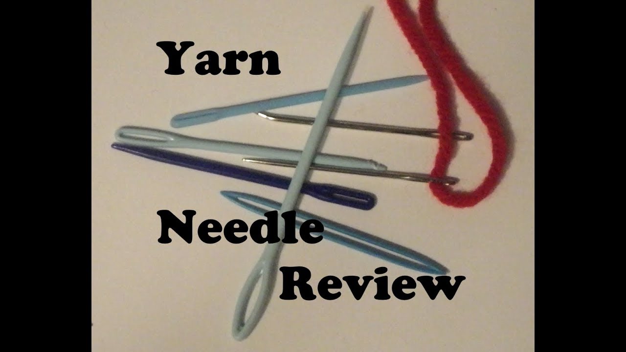 plastic yarn needles