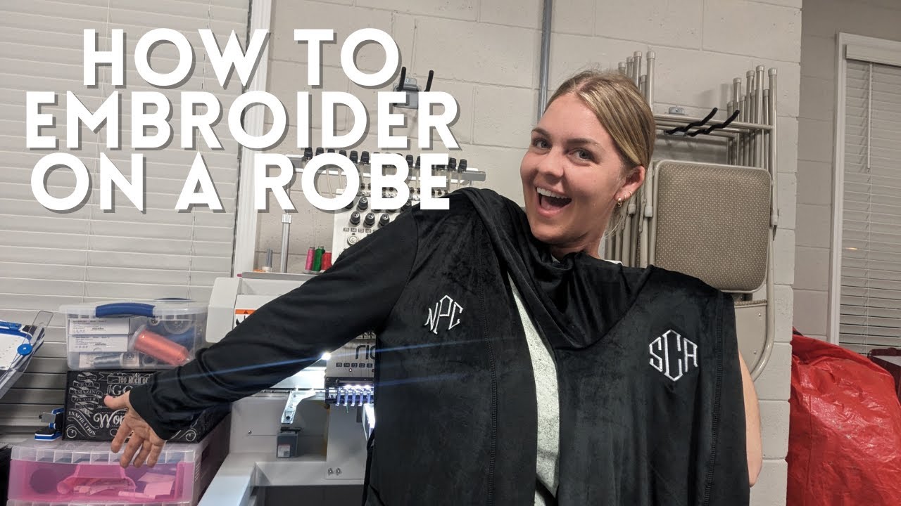 Master Robe Embroidery: Techniques for Monograms, Fabrics, and Flawless Results