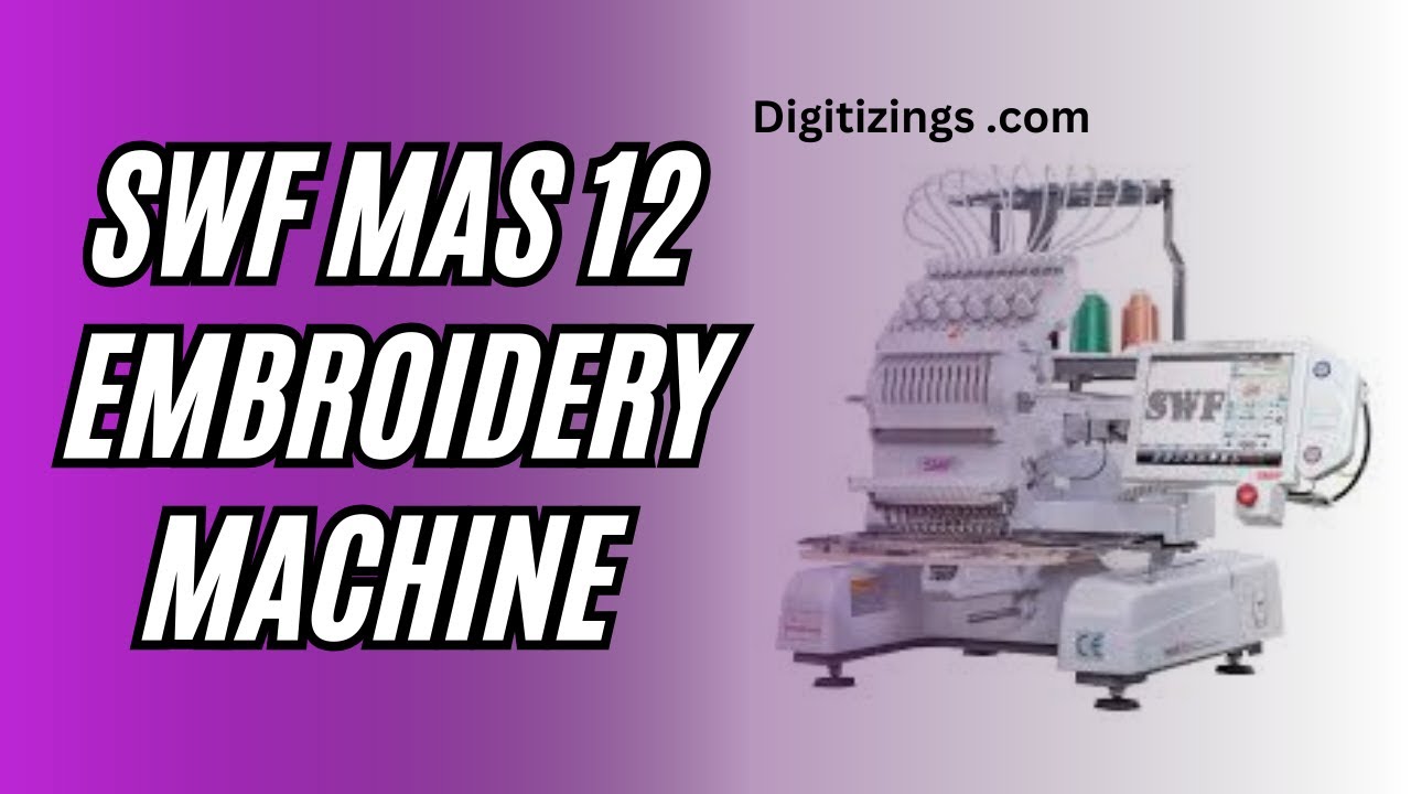 12 head embroidery machine