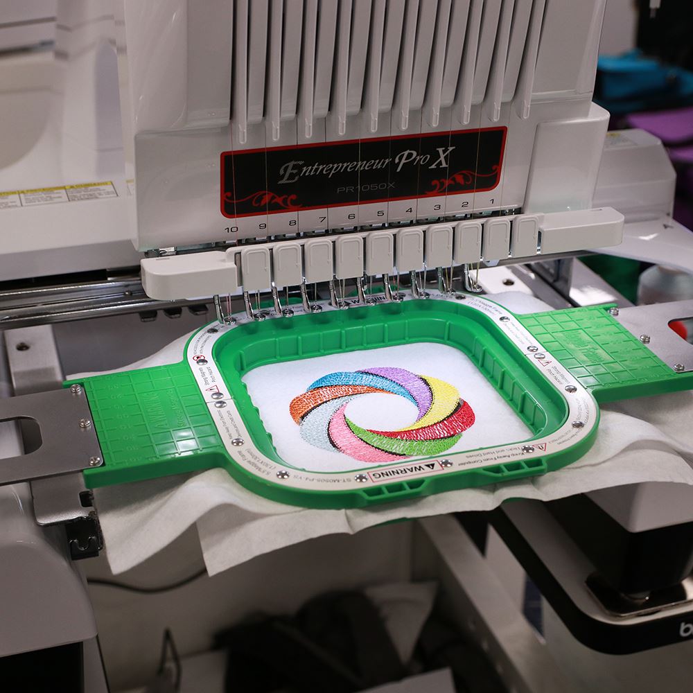 embroidery machine industrial