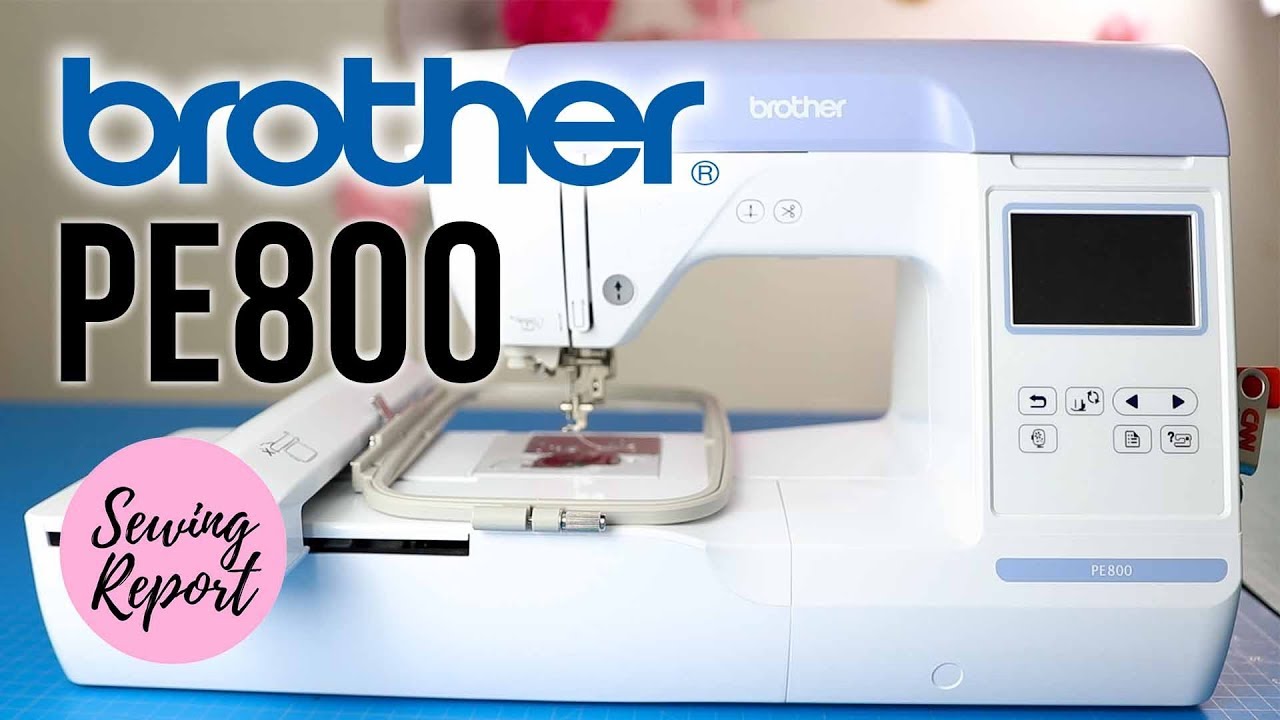 how to use the brother embroidery machine