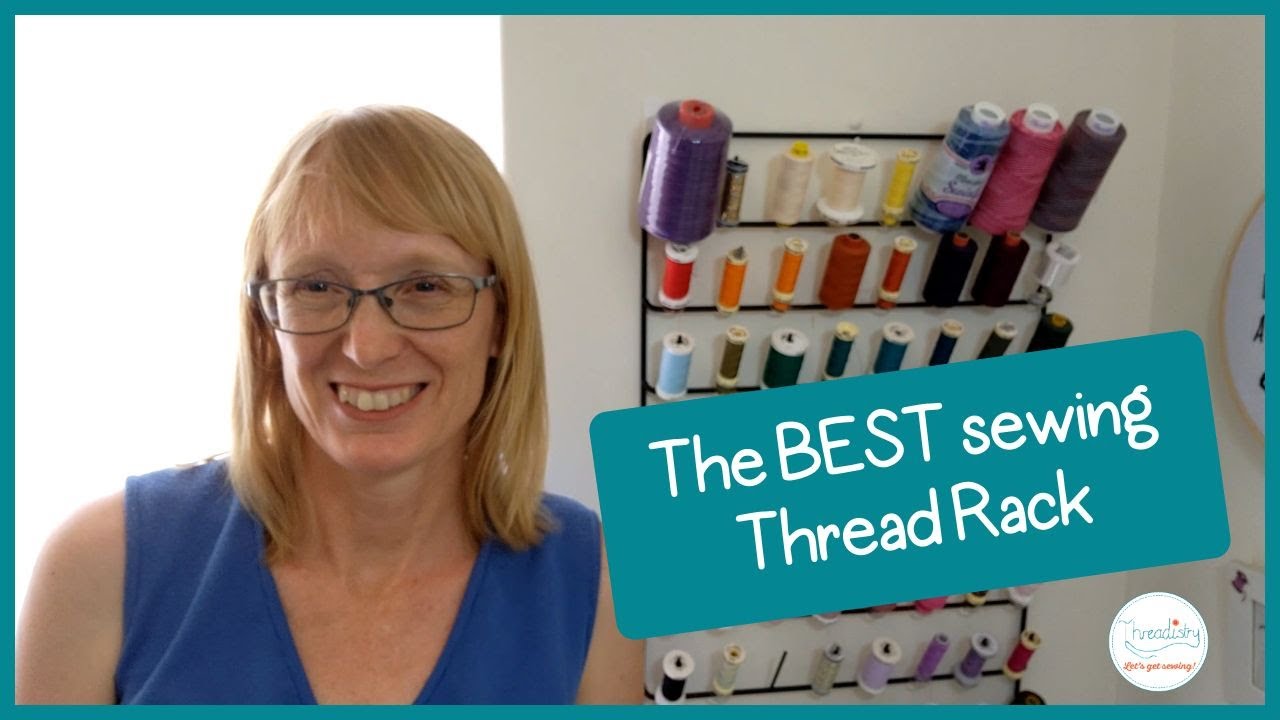 Threaded With Rack Tool Wall Thread Racks: Bobbin Pairing & Dust Protection – HoopTalent