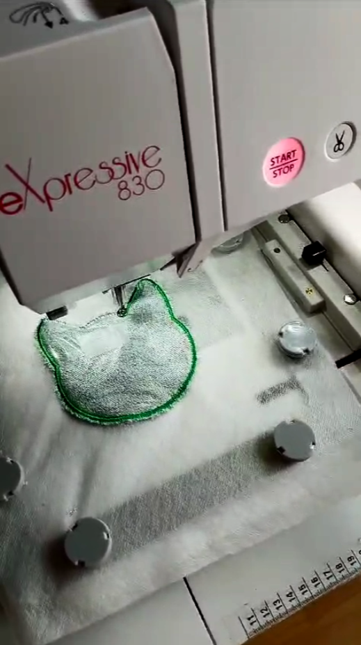 embroidery applique letters
