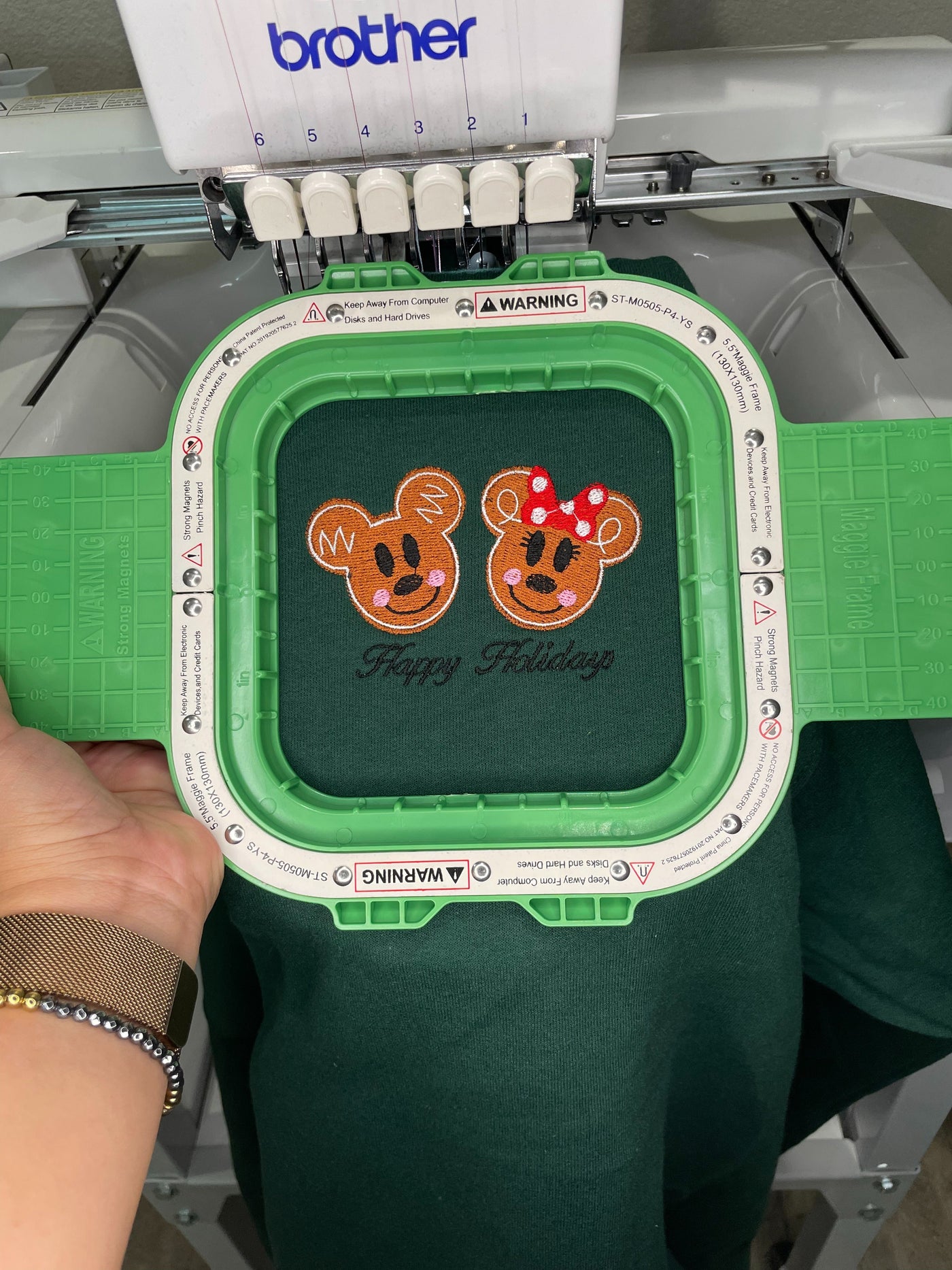 stitching zone
