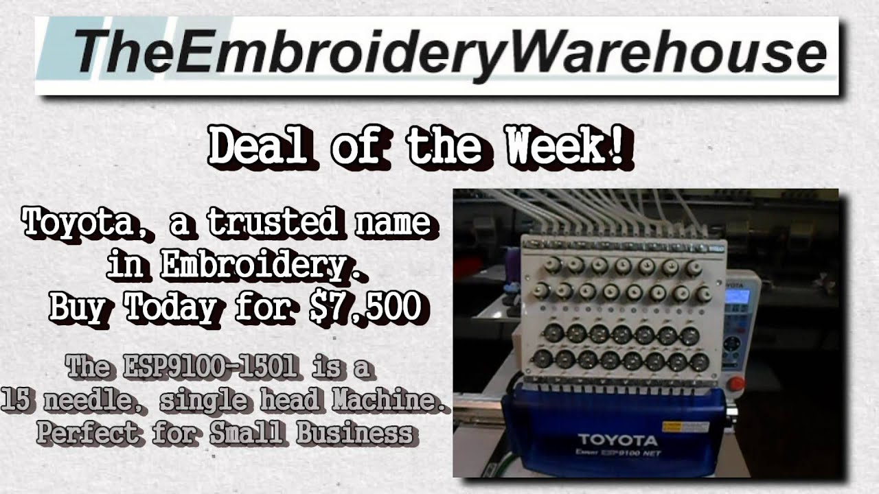Toyota 9100 Embroidery Machine: 2025 Technical Guide & Commercial Optimization Strategies