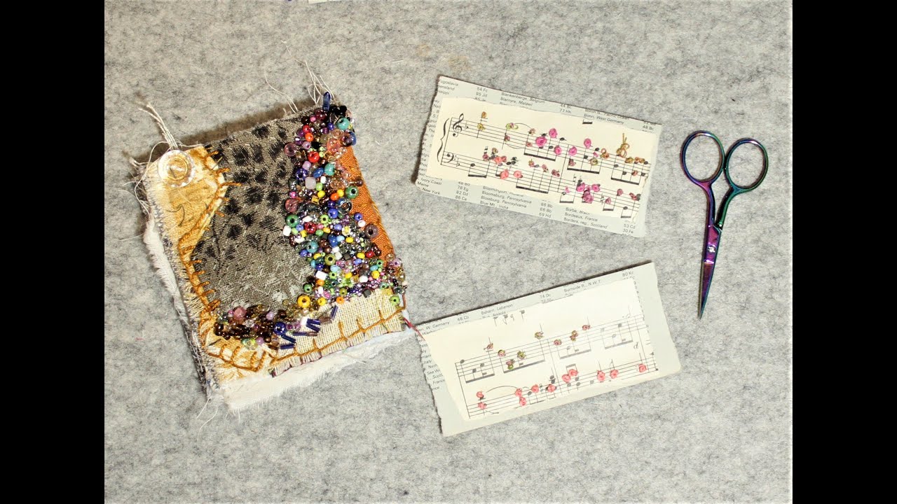 Thread Beats Mastery: Music Embroidery Designs & Beaded Jewelry Techniques