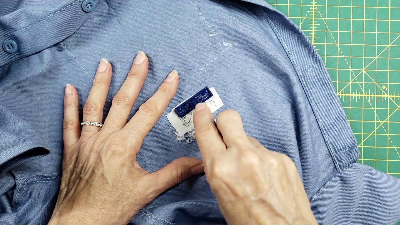 how to remove embroidery