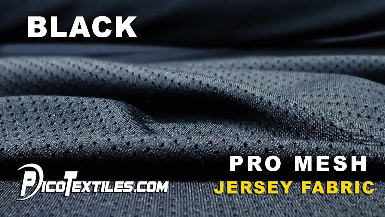 black mesh material