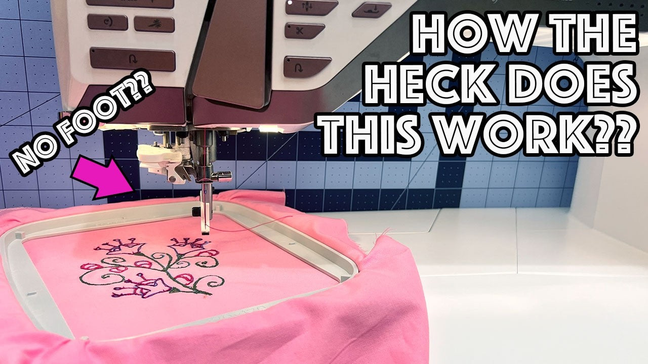 diy embroidery machine