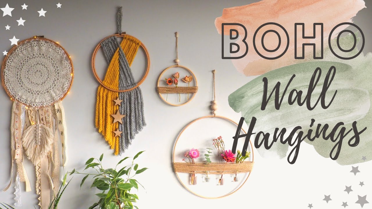embroidery hoop hanging