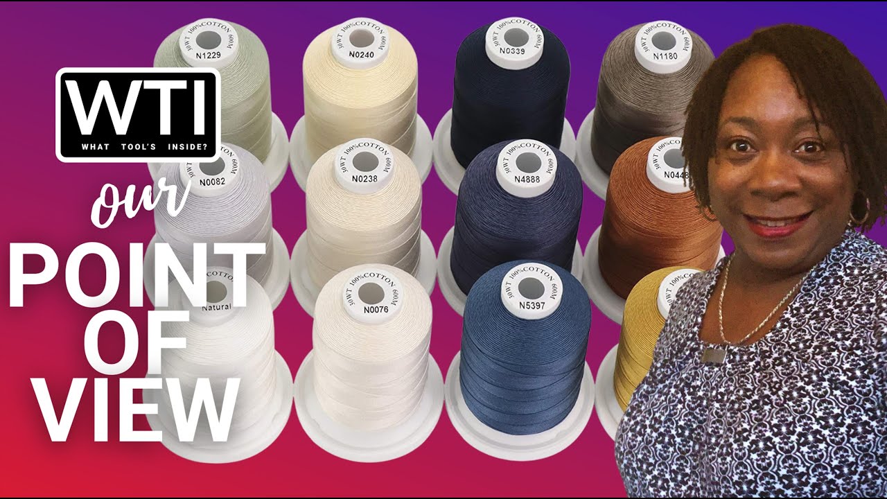 cotton machine embroidery thread