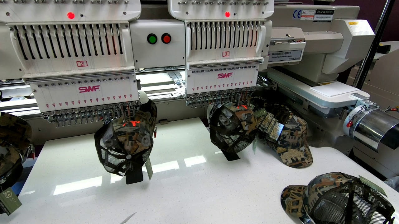 swf 6 head embroidery machine