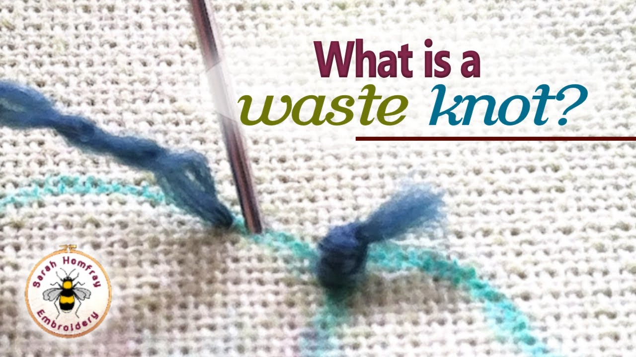 how to start an embroidery stitch