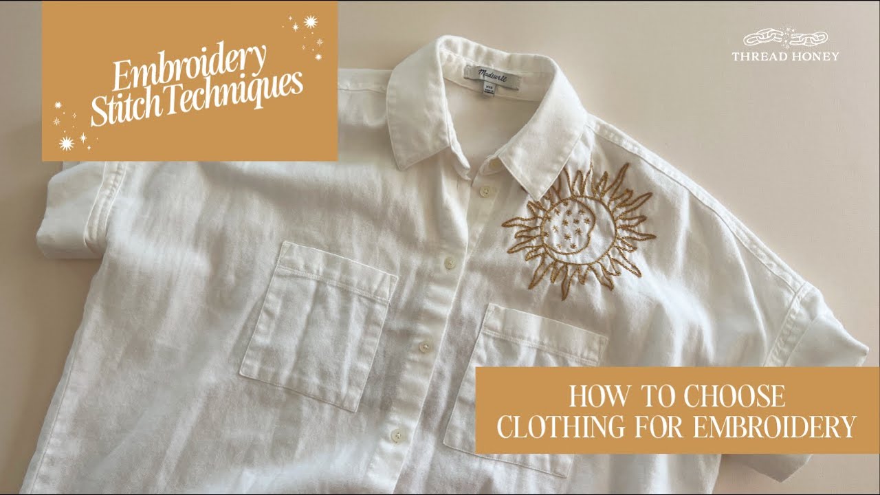 embroidery on clothes