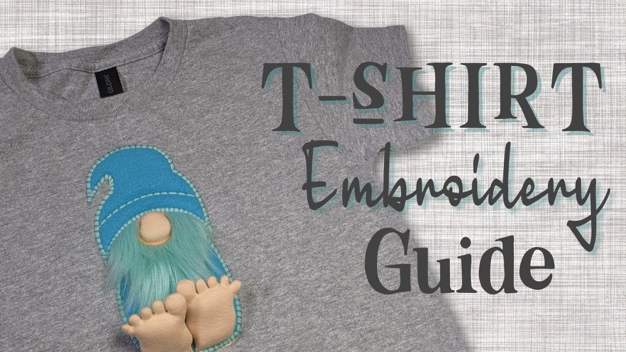 embroider on t shirt