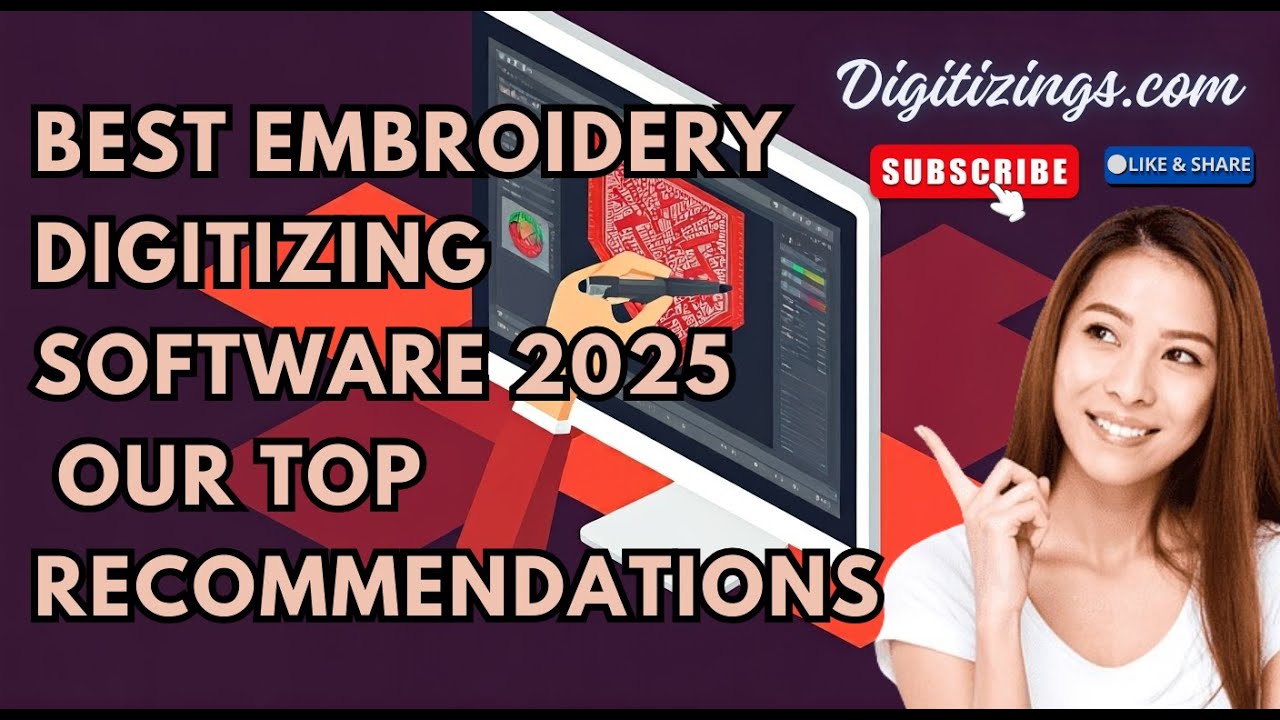 machine digitizing embroidery