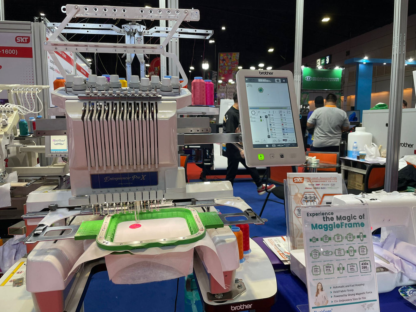 entrepreneur pro x embroidery machine