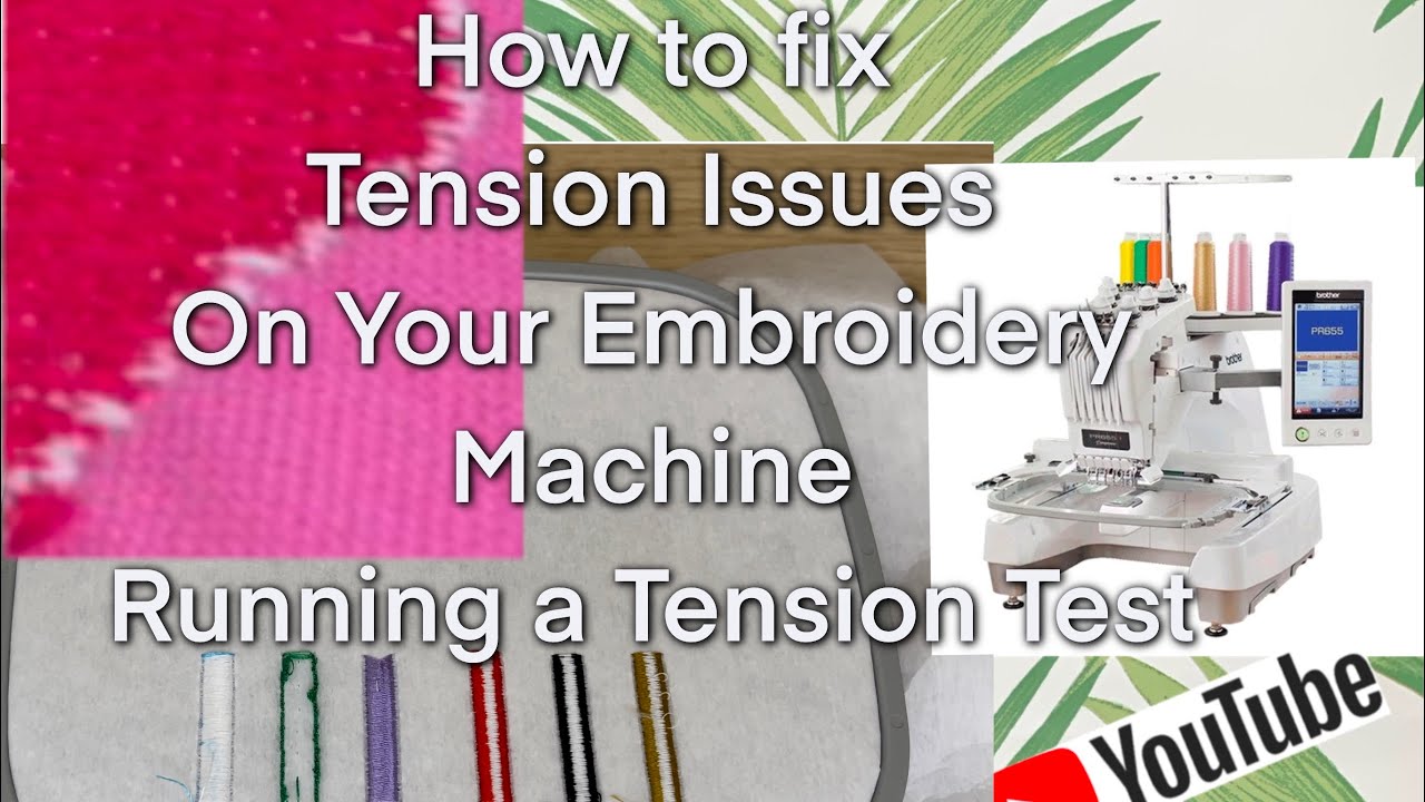 machine embroidery tension