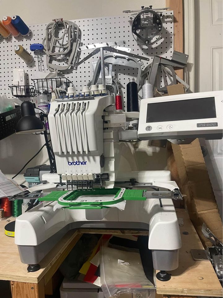 mail in embroidery