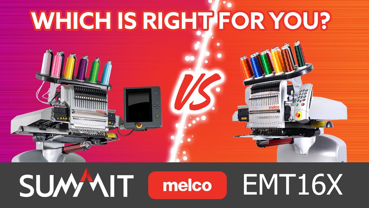 melco embroidery machine